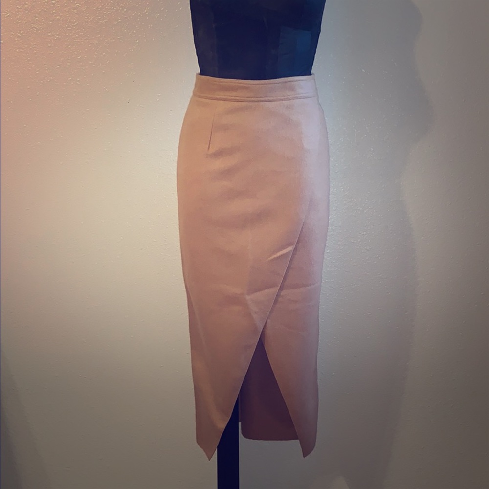 New York & Company Heavy Wool Skirt